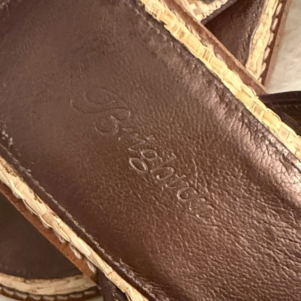 Brighton Brown Butterfly Embellished Women's Sandals🔥 - Picture 8 of 10